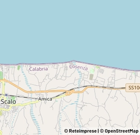 Mappa Via Aurora, 87067 Rossano CS, Italia (1.38077)