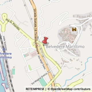 Mappa Via Sant' Antonio Abate, 3, 87021 Belvedere Marittimo, Cosenza (Calabria)