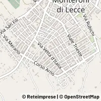 Map Monteroni di Lecce