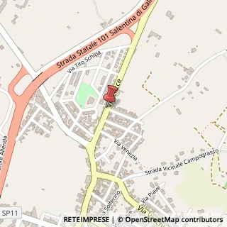 Mappa Via Lecce, 73010 Lequile, Lecce (Puglia)