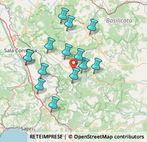 Mappa Contrada Mattina, 85050 Grumento Nova PZ, Italia (14.50429)