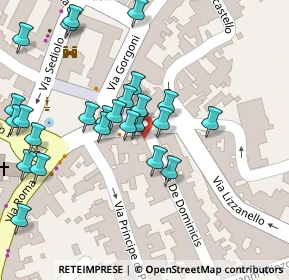 Mappa Via Giuseppe Garibaldi, 73020 Cavallino LE, Italia (0.05714)