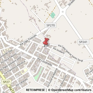 Mappa Via Carlo Poerio, 10, 73020 Cavallino, Lecce (Puglia)
