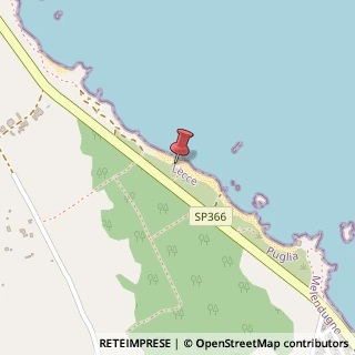 Mappa SP366, 6, 73026 Melendugno, Lecce (Puglia)