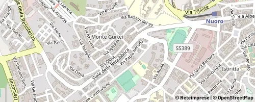 Mappa Nuoro