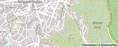 Mappa Nuoro