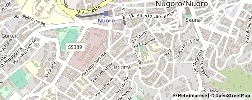 Mappa Nuoro