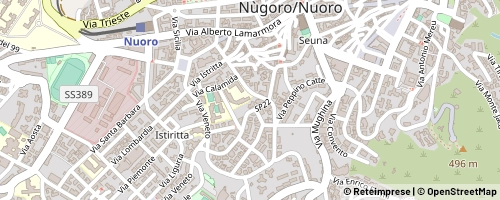 Mappa Nuoro
