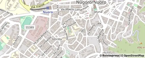 Mappa Nuoro