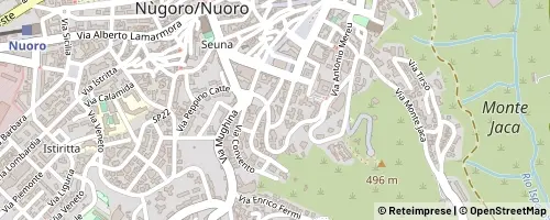 Mappa Nuoro