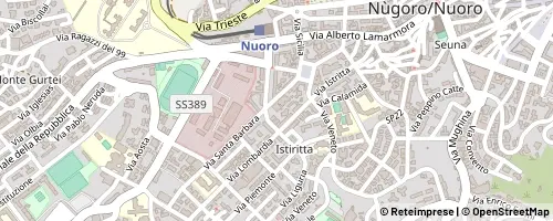 Mappa Nuoro