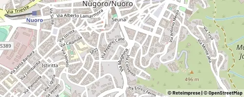 Mappa Nuoro