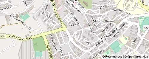 Mappa Nuoro
