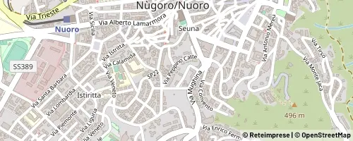 Mappa Nuoro