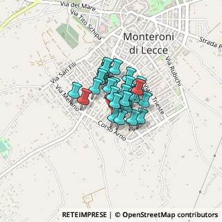 Mappa Via Adda, 73047 Monteroni di Lecce LE, Italia (0.22857)
