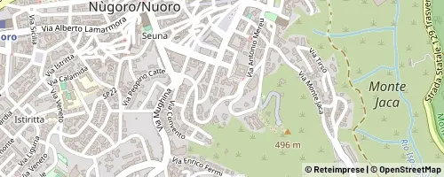 Mappa Nuoro