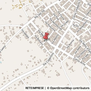 Mappa Via Abbazia, 73047 Monteroni di Lecce, Lecce (Puglia)