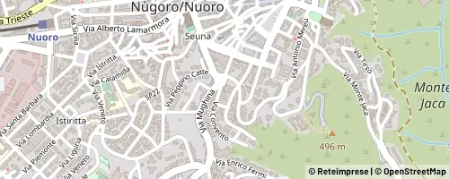 Mappa Nuoro