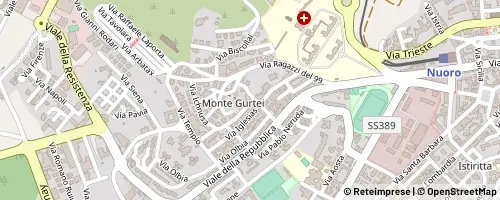 Mappa Nuoro