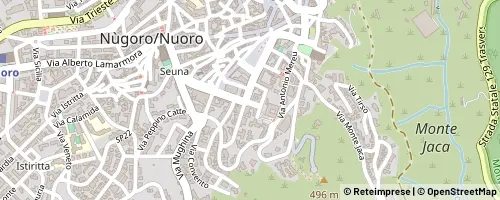 Mappa Nuoro