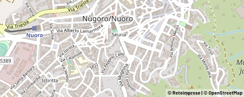 Mappa Nuoro