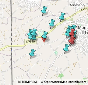 Mappa Strada Comunale P. Centonze, 73047 Monteroni di Lecce LE, Italia (1.08148)