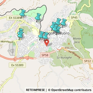 Mappa Piazza Caduti del Lavoro, 08100 Nuoro NU, Italia (1.03182)