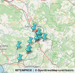 Mappa Via Vascella, 84034 Padula SA, Italia (11.38455)