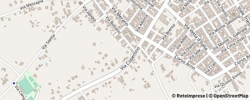 Mappa Monteroni di Lecce