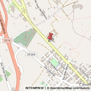Mappa Via Lecce, snc, 73020 Cavallino, Lecce (Puglia)