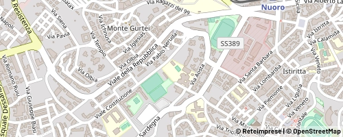 Mappa Nuoro