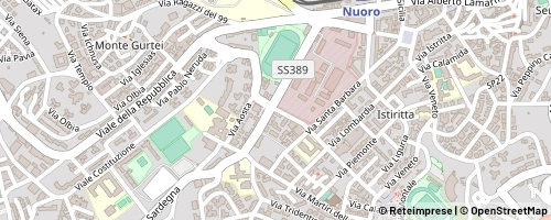 Mappa Nuoro