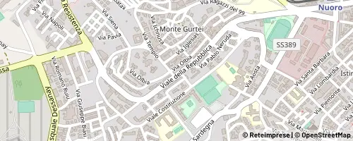 Mappa Nuoro