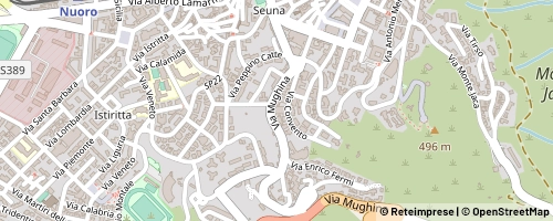 Mappa Nuoro