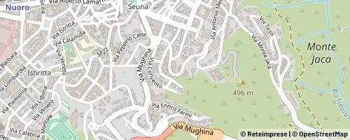 Mappa Nuoro
