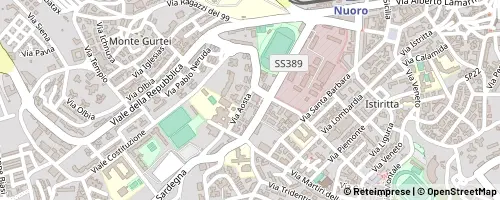 Mappa Nuoro