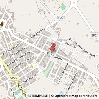 Mappa Via Lizzanello, 113, 73020 Cavallino, Lecce (Puglia)