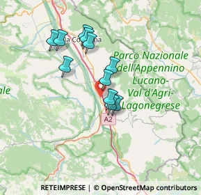 Mappa Strada Comunale Noce Del Conte, 84034 Padula SA, Italia (6.20364)