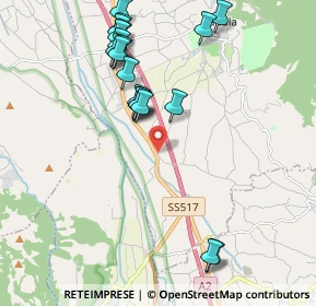 Mappa Strada Comunale Noce Del Conte, 84034 Padula SA, Italia (2.3515)