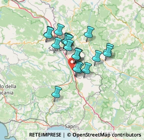 Mappa Strada Comunale Noce Del Conte, 84034 Padula SA, Italia (10.446)