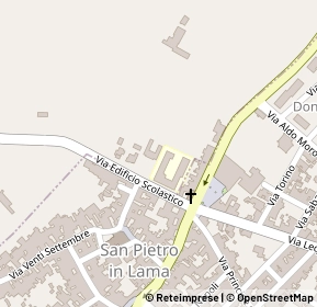 Mappa Via Edificio Scolastico, 73010 Lequile LE, Italia (0.15769)