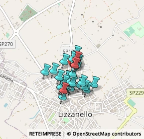 Mappa Via Napoli, 73023 Lizzanello LE, Italia (0.28148)