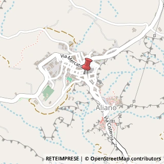 Mappa Via roma 9, 75010 Aliano, Matera (Basilicata)