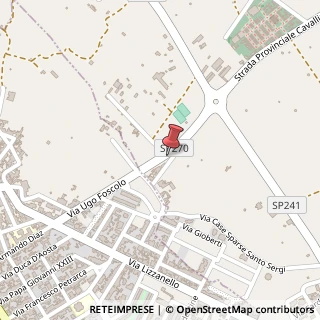 Mappa Via Ugo Foscolo, 14, 73023 Cavallino LE, Italia, 73023 Lizzanello, Lecce (Puglia)