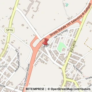 Mappa Via S. Nicola Donadeo, 73010 Lequile LE, Italia, 73010 Lequile, Lecce (Puglia)
