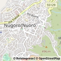 Hartă Nuoro