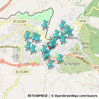 Mappa Via Toscana, 08100 Nuoro NU, Italia (0.698)