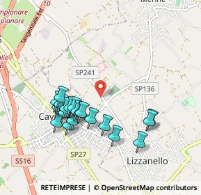 Mappa Strada provinciale lizzanello Lecce km 3 n 21, 73023 Lizzanello LE, Italia (0.968)