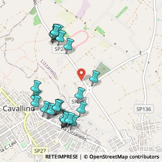 Mappa Strada provinciale lizzanello Lecce km 3 n 21, 73023 Lizzanello LE, Italia (0.64643)
