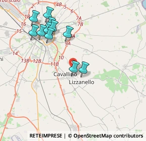 Mappa Strada provinciale lizzanello Lecce km 3 n 21, 73023 Lizzanello LE, Italia (4.46455)